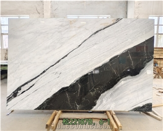China Panda White Marble Slabs