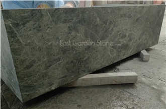 Home Decor Modern Green Marble Console Table