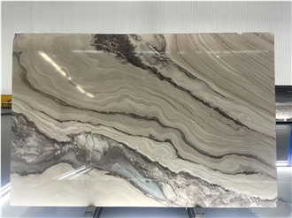 Palissandro White Marble Slabs For Decor