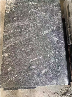 Cheap Dark Grey Wave Veins Granite Tiles