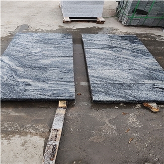 Grey With White Veins Granite Sand Ripple Granite Slabs