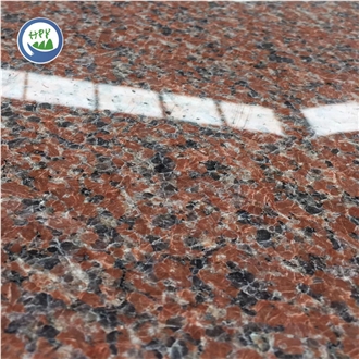 Solid And Sturdy Natural Stone G386-8 Red Granite Tiles