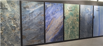 Colorful Wall Decoration Nature Marble Tiles