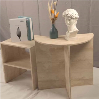 Custom Nature Travertine Furniture