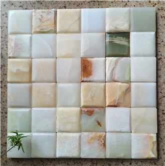Luxury Mixed Color Onyx  Mosaic Tiles