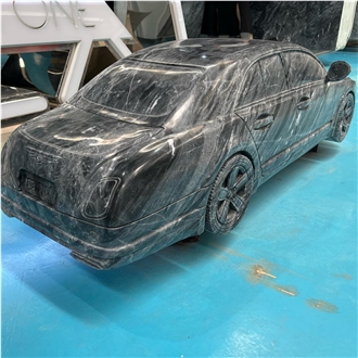 Nature Marble Handicraft Car