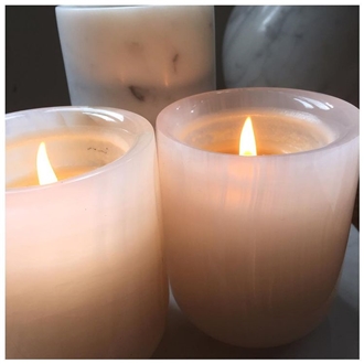Nature Onyx Candle Jar