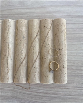 Travertine Custom Jewelry Dishes