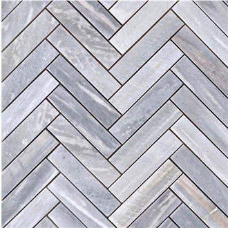 YUANDA Marble Chevron Mosaic Tiles