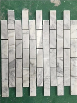 YUANDA Nature Marble Linear Strips Mosaic Tiles