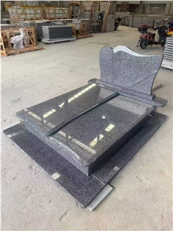 New G654 Granite Tombstone