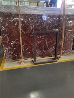 Rosso Levanto Marble Slabs Polished