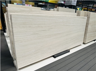 Italy Ivory Travertine Slabs
