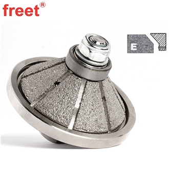 Premium E Bevel Shape Diamond Vacuum Brazed Wheel