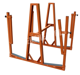 90° A Frame Rack (With Safety Pole) P