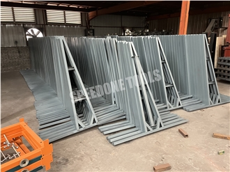 Customized A-Frame Slab Storage Rack