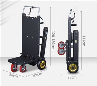 Lithium-Battery Tracked Electric Stair-Climbing Trolley