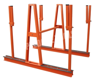 Slab Storage Rack With A-Frame（With Safety Pole)-N