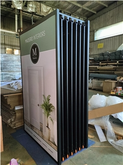 Black Tile Display Stands