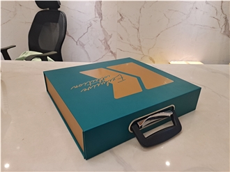 Custom-Made Tote Display Case With EVA Inserts & Handle