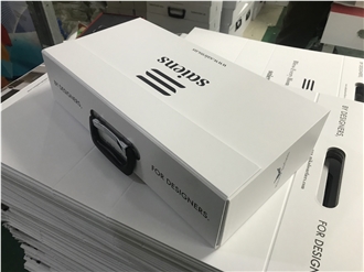 Handle Case For Display Samples-White