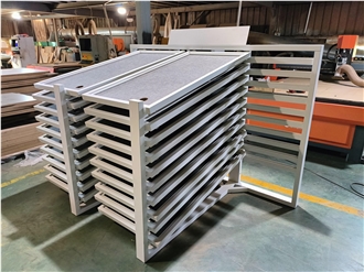 Multi - Tiered Marble Display Stand Racks