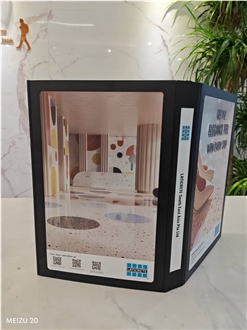 Plastic High - End Stone Project Display Brochure