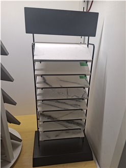 Simple Stone Display Rack-Black