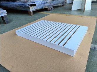 White Countertop Display Rack