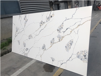 1802F Artificial Quartz Slabs