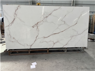 Stern Jade Sintered Stone Slabs White Gold