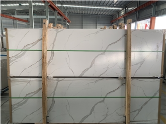 Premium Calacatta Sintered Stone Panels