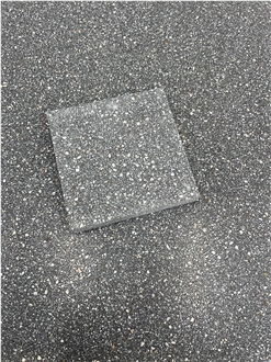 Sesame Grey Aggregates Terrazzo Floor Tiles