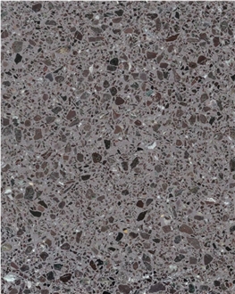 Rosso Scuro Traditional Terrazzo Tiles