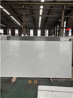 Quartz Slab Artificial Stone Slabs Hot Sale Pattern 6058