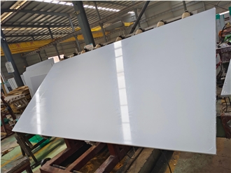 Microwhite Agglomeration Artificial Quartz Stone Slabs