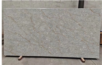 Translucent Calacatta Gold Quartz Slabs
