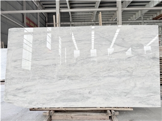 Natural Stone Turkish Snow White Marble Slab Tiles
