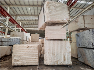 Crema Marfil Marble Blocks
