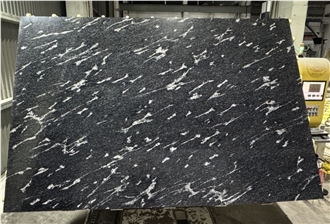 Nero Nuvolato Granite Slabs