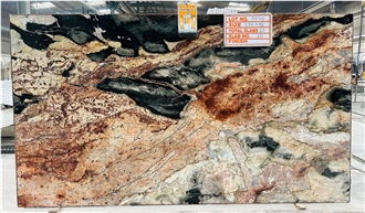 Lava Oro Quartzite Slabs