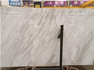 Volakas White  Marble Slabs