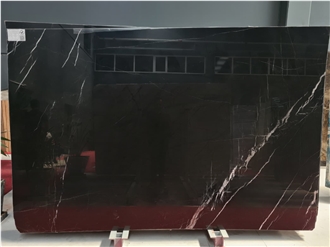 Alexander Black Marble Slabs