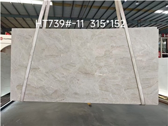 Brazil Taj Mahal Classic Quartzite Slabs Leather Surface