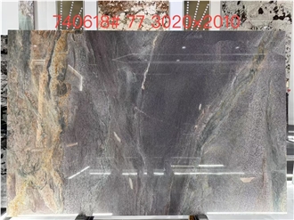 Brazil Aquarella Purple Quartzite Slabs Tiles