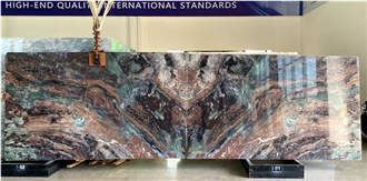 Brazil Cactus Boreal Quartzite Slabs For Luxury Design