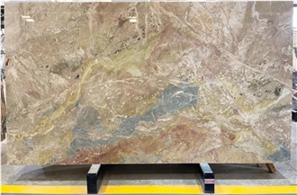 Breccia Blue Marble Slabs