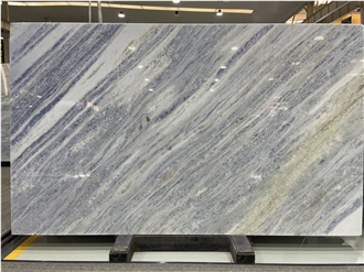Calcite Blue Extra Marble Slab Tiles For Interior Design