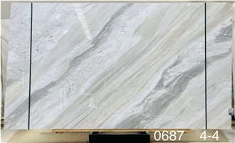 Earl White Marble Slabs For Project Use