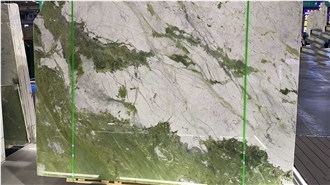Fendi Jade Green Marble Slabs Polished